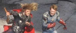 Video z natáčení Avengers – Thor a Captain America bojují