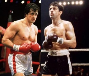 Provní fotka z Grudge Match! Stallone a De Niro v boxerkách.